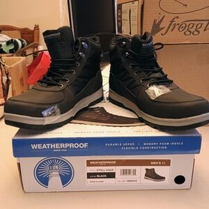 Weatherproof Men's Black Boots